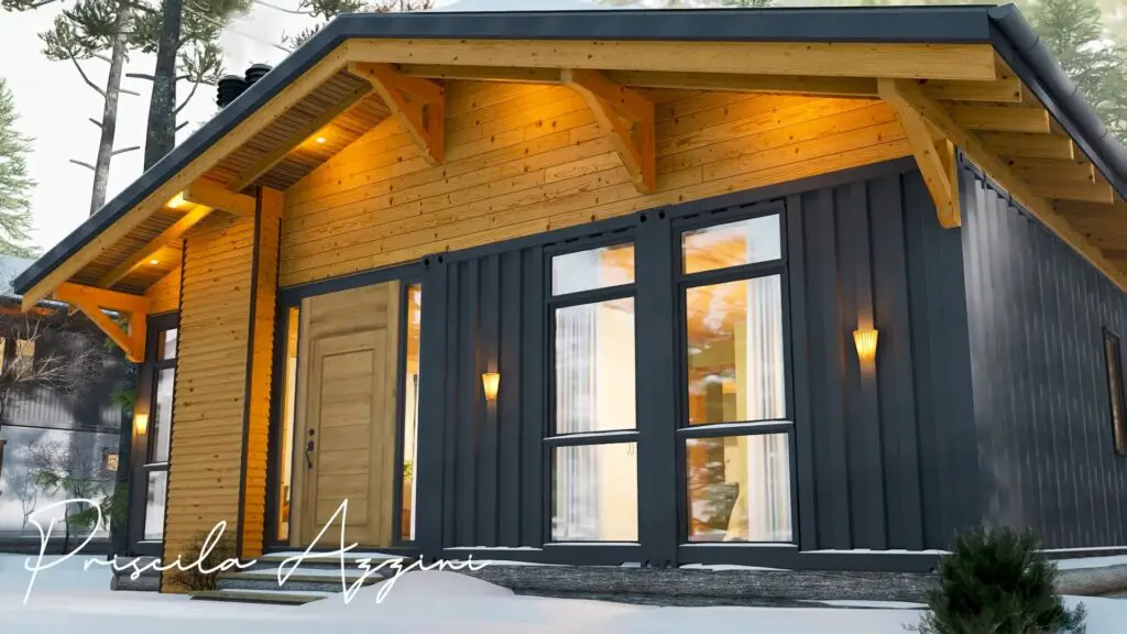 Maison  Container 60ft (Vue 1)